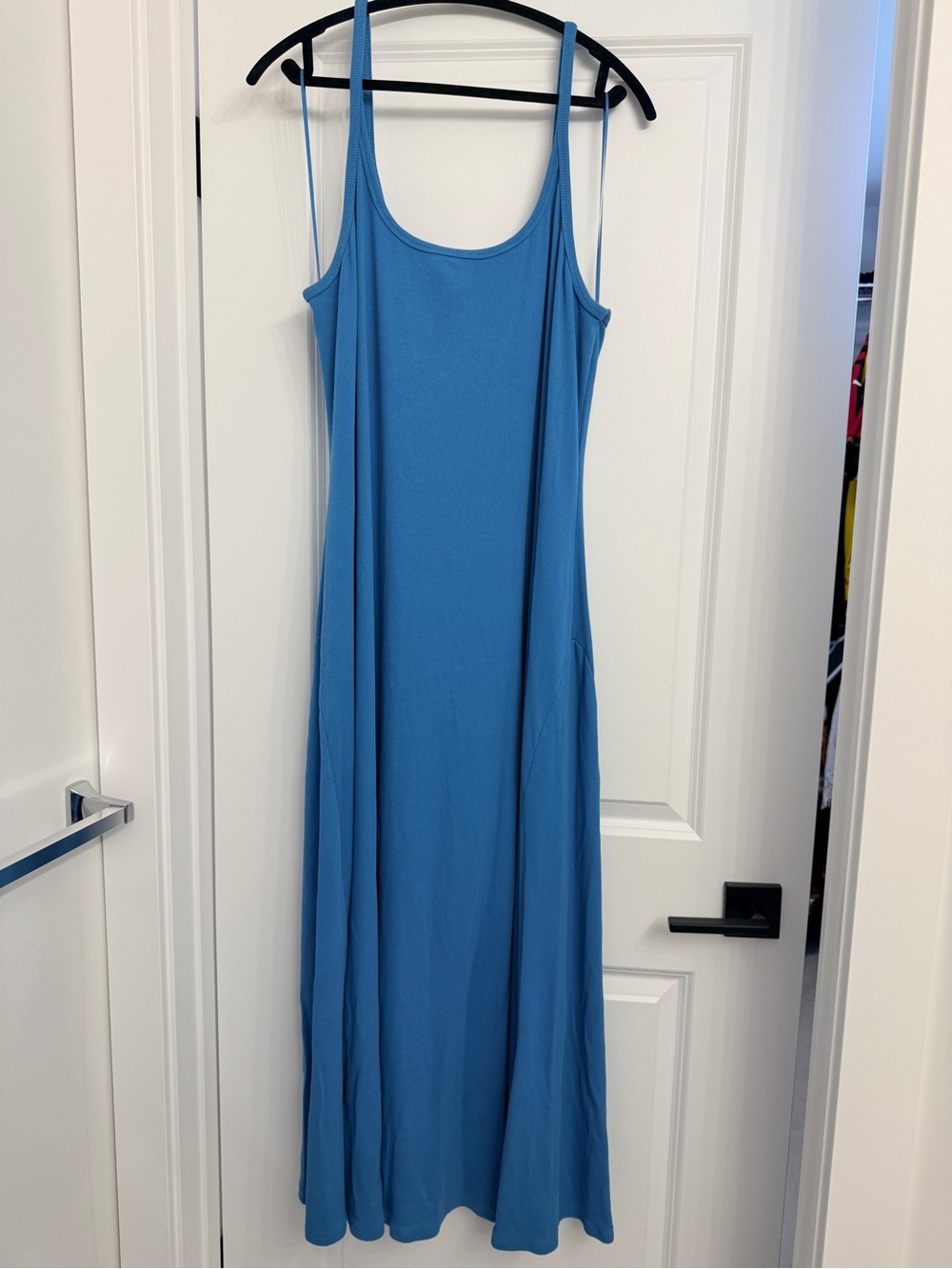 Old Navy Sky Blue Maxi Slip Dress